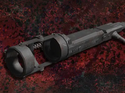 Berserk Guantlet Metal Arm Left - FanModel Free low-poly 3D model