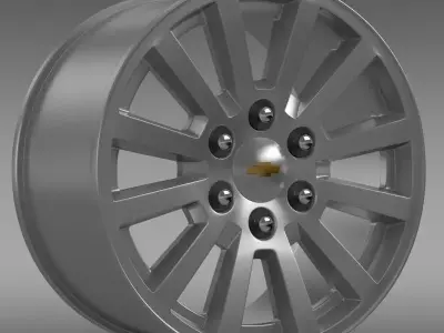 Chevrolet Tahoe Hybrid 2012 rim 3D model