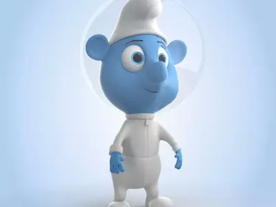 AstroSmurf  3D model