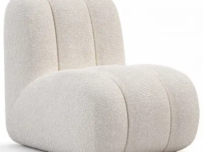 Toe Chair Smoked Sand Free low-poly 3D model