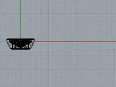 Castone ovale con pietra Free 3D model