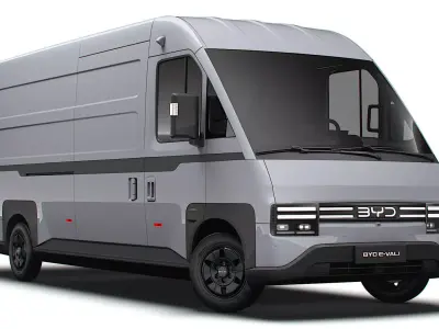 BYD E Vali LWB 2025 3D model