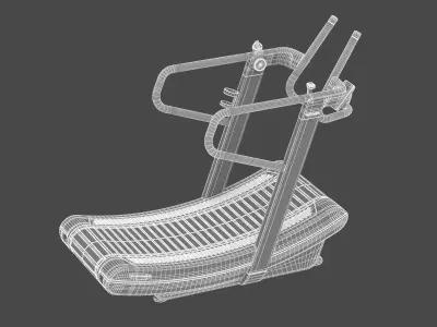 Technogym Treadmill Skillmill 3D model