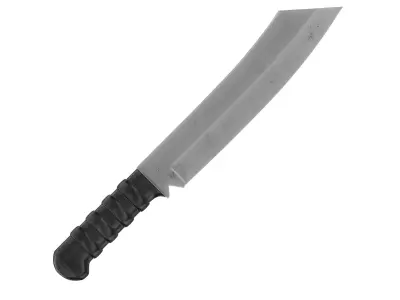 battle knife v10 3D model