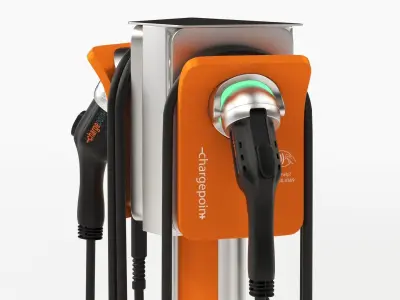 Electric Vehicle Chargepoint Part 02 3D model