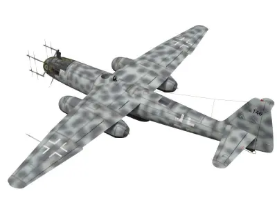 Arado Ar234 B2N Nachtigall 3D model