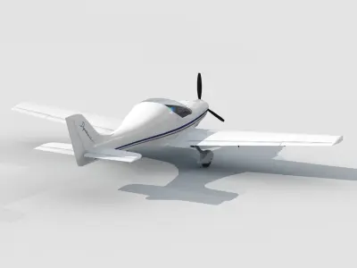 Aerospool WT9 Dynamic 3D model
