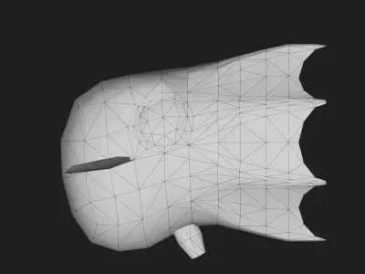 Dumbooctopus Low-poly 3D model