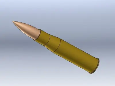 Sniper Bullet Free 3D model