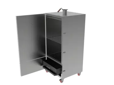 UPRIGHT SMOKER FOR MADE  3D model