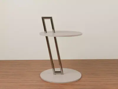 Art Deco style Side Table - Pedestal Table Free 3D model