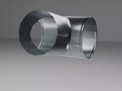 Air Vents Low Poly Low-poly 3D model