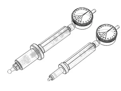 Hole Depth Gauge 3D model