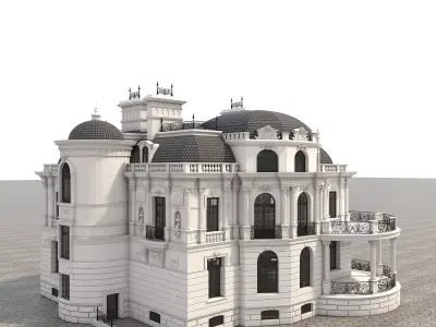Classical style Villa 2 3D model