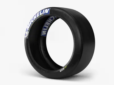 Michelin Race Slick Low-poly 3D model
