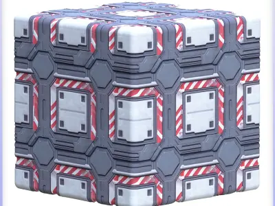 SciFi Seamless Texture Texture 68