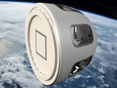 Crew Capsule 3D model