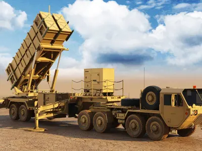 US Military Army Collection 5 in 1 Vol4 3D model