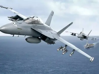 f-18 FIGHTER JET 3D model