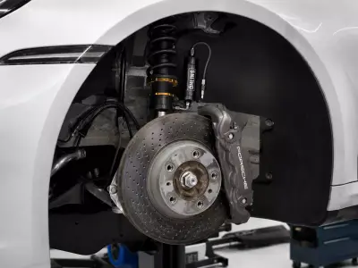 Performance Suspension Shock Absorber Model 3D model