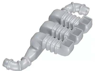 Games Air Duct Toy Low-poly 3D model