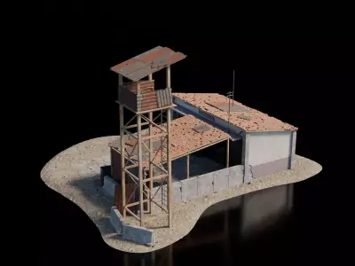 Warzone - Storage 3D model