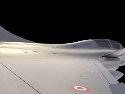Rafale fighter  3D model