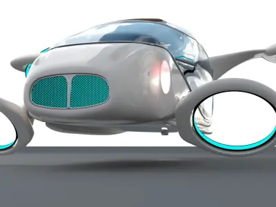 Airbus Future 3D model