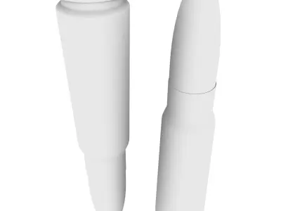 7 62x39 Cartridge 3D model