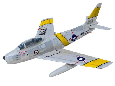 North American F-86 F Sabre  3D model