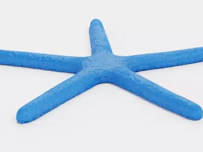 -Blue Stafish - Linckia Laevigata- 3D model