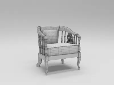 El Marissa Sofa Free 3D model