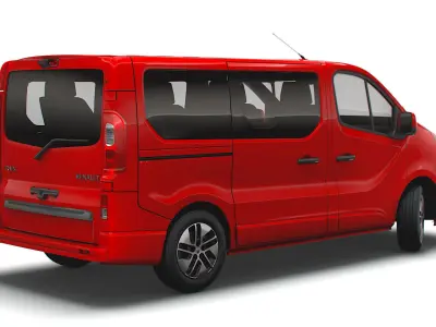 Renault Trafic SpaceClass 2021 3D model