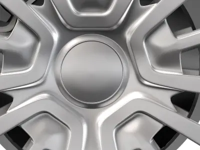 Toyota ProAce Van wheel 2017 3D model