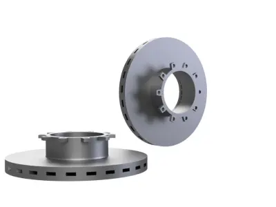 Brake rotor disk model 4 3D model