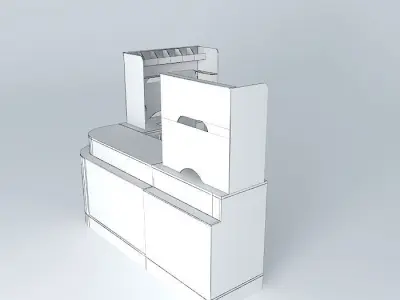 Kit512 Shopping Checkout -Restaurants Lanchonentes Bakeries B... Free 3D model