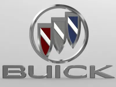 buick logo 3D model