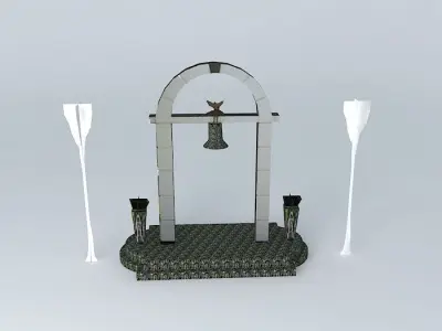 Bell Patio do Colegio 3D model