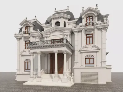 Classical style Villa 3D model