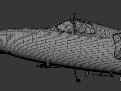 u-2 Lockheed 3D model