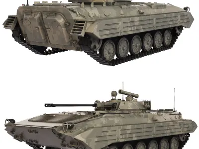 BMP 2 1982 3D model