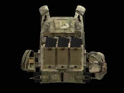 Crye Precision AirLite SPC V3 Low-poly 3D model