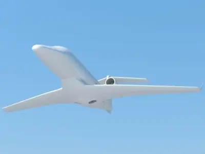 Embraer Phenom 300 3D print model