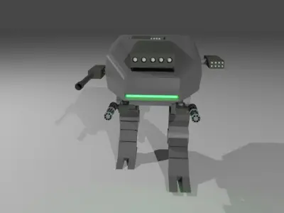 Mech M001 3D model
