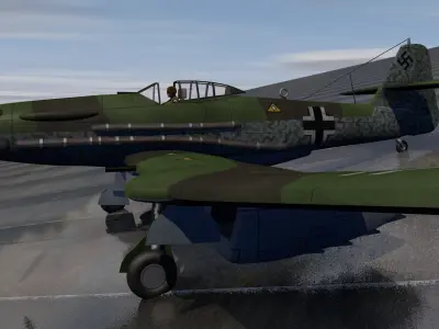 Blohm und Voss Bv-155v-1 3D model