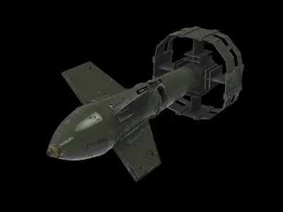 glide bomb 02 3D model