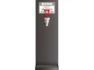 Bunn hot water system HW2 3D model