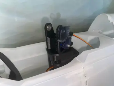 FPV Headtracking 2 Axis Gimbal for Caddx Turbo EOS2 3D print model