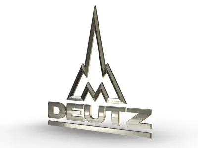 deutz logo 3D model