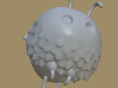 Hollow Knight Hive Guardian 3D model